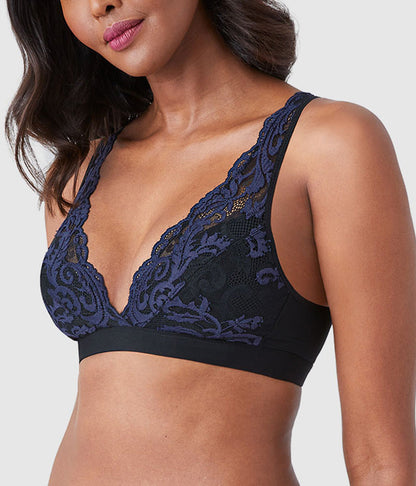 Wacoal Instant Icon® Bralette - Black/Eclipse