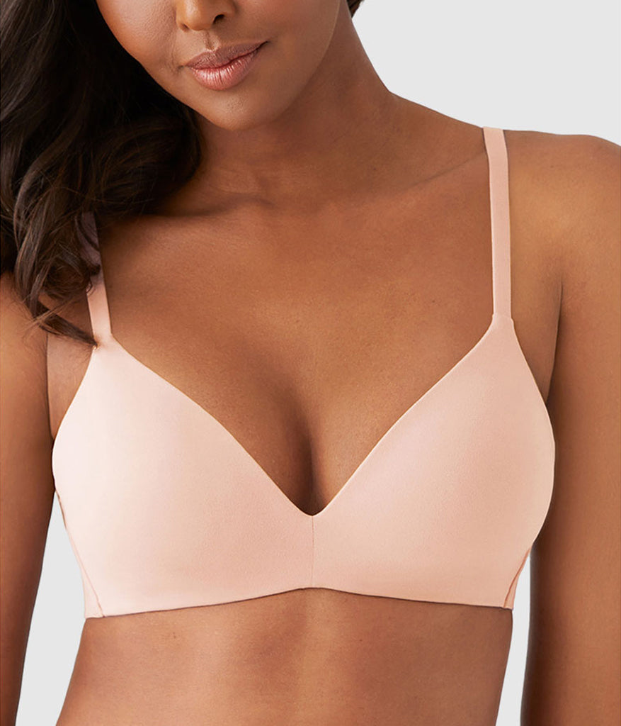 Wacoal How Perfect Wire Free T-Shirt Bra - Rose Dust