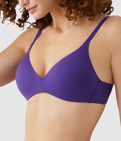 Wacoal Comfort First Wire Free T-Shirt Bra - Purple Indigo
