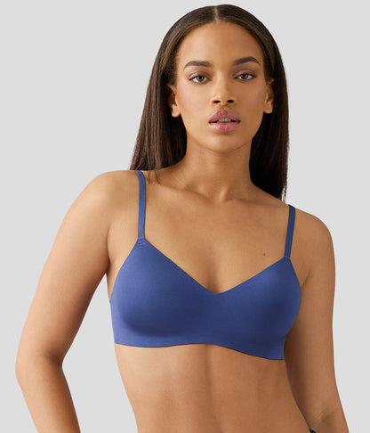 Wacoal Spotlight Wire Free T-Shirt Bra - Crown Blue
