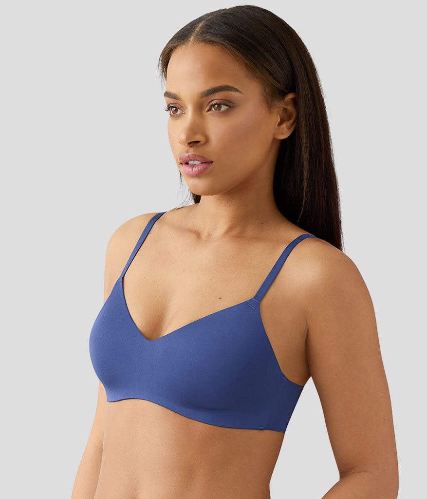 Wacoal Spotlight Wire Free T-Shirt Bra - Crown Blue