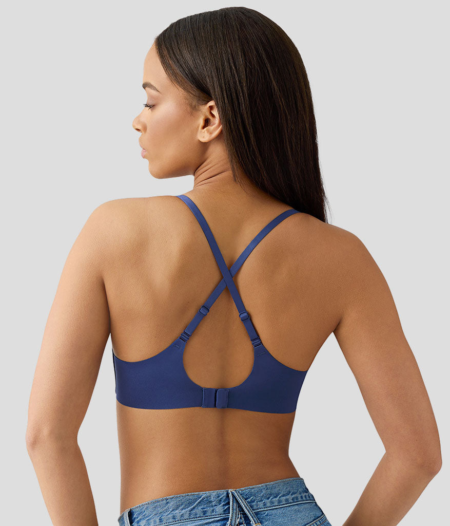 Wacoal Spotlight Wire Free T-Shirt Bra - Crown Blue