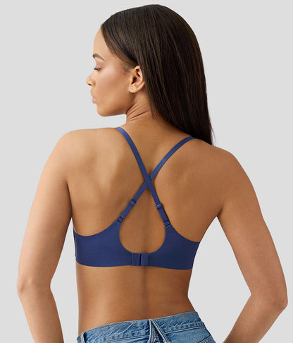 Wacoal Spotlight Wire Free T-Shirt Bra - Crown Blue