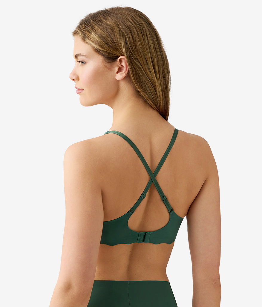 Wacoal b.wow'd Wire Free Bra - Cilantro