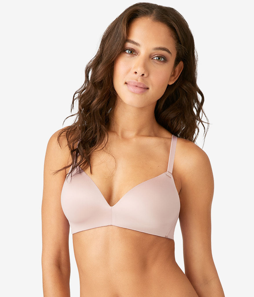 Wacoal Future Foundation Wire Free T-Shirt Bra - Rose Smoke