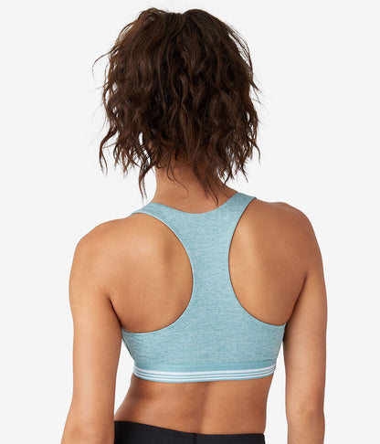 Wacoal b.active Racerback Sport Bralette - Trellis Heather