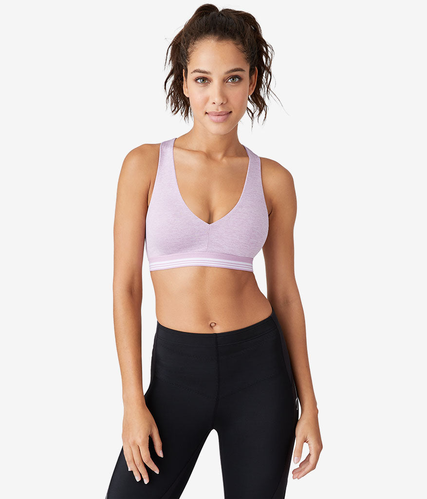 Wacoal b.active Racerback Sport Bralette - Lavender Herb Heather