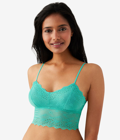 Wacoal Inspired Eyelet Bralette - Water Garden