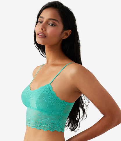 Wacoal Inspired Eyelet Bralette - Water Garden