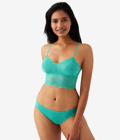 Wacoal Inspired Eyelet Bralette - Water Garden