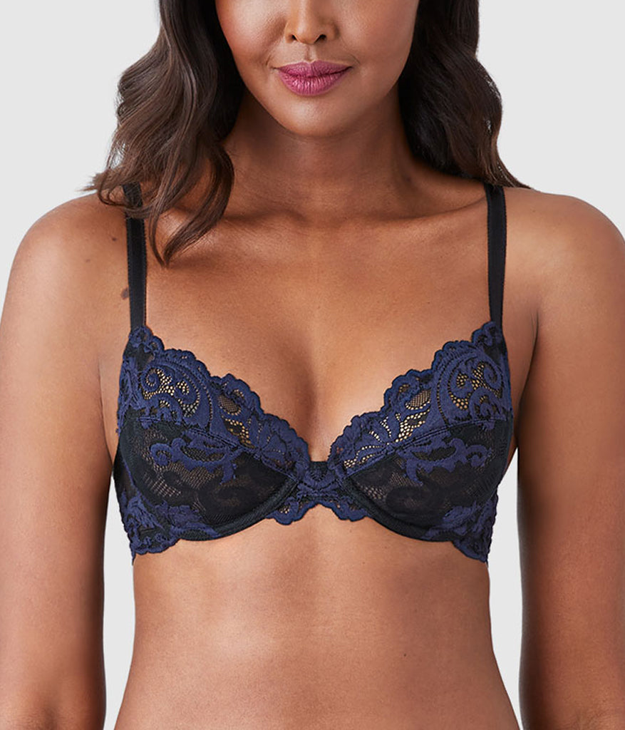 Wacoal Instant Icon® Underwire Bra - Black/Eclipse
