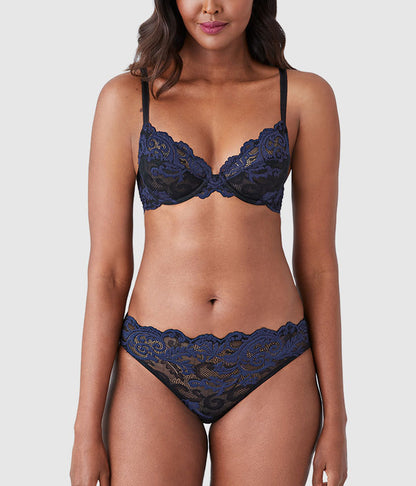 Wacoal Instant Icon® Underwire Bra - Black/Eclipse