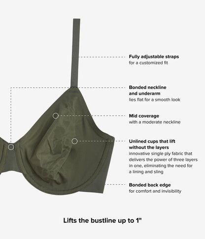 Wacoal Confidence Boost™ Underwire Bra - Kambaba