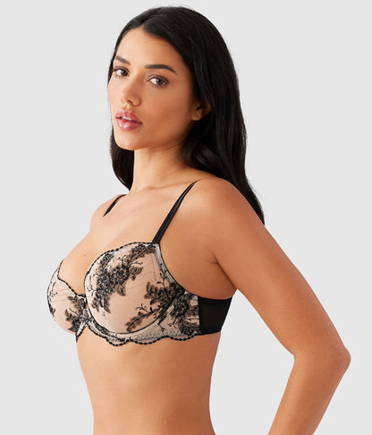 Wacoal Midnight Soiree Underwire Bra - Caviar