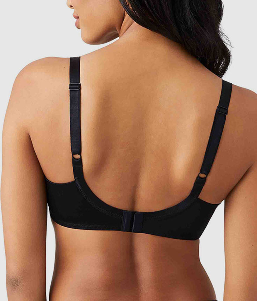 Wacoal Renaissance Rose Underwire Bra - Black