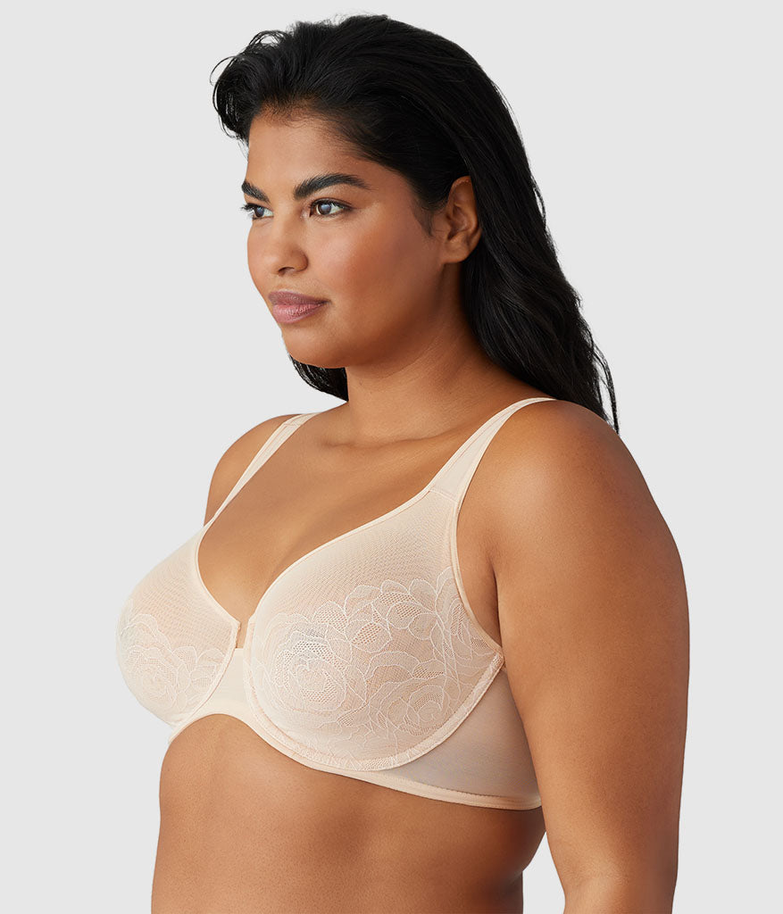 Wacoal Stark Beauty Underwire Bra - Sand