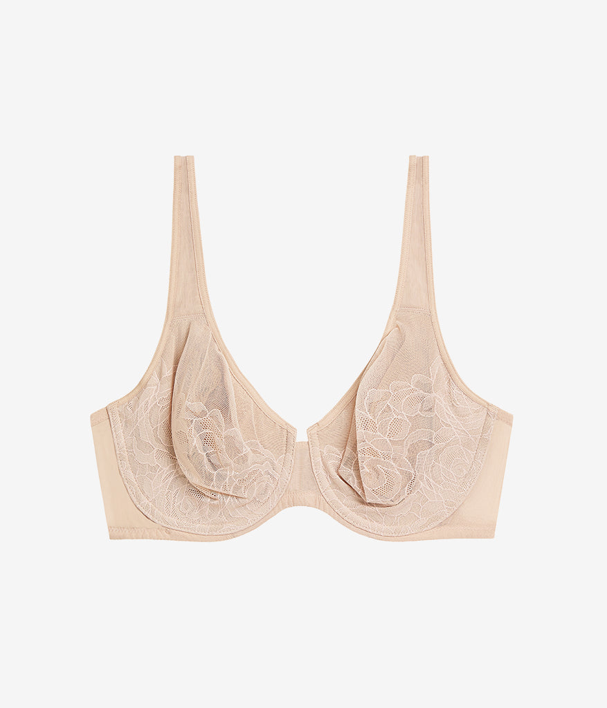 Wacoal Stark Beauty Underwire Bra - Sand