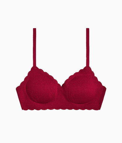 Wacoal b.wow'd Lace Wire Free Bra - Biking Red