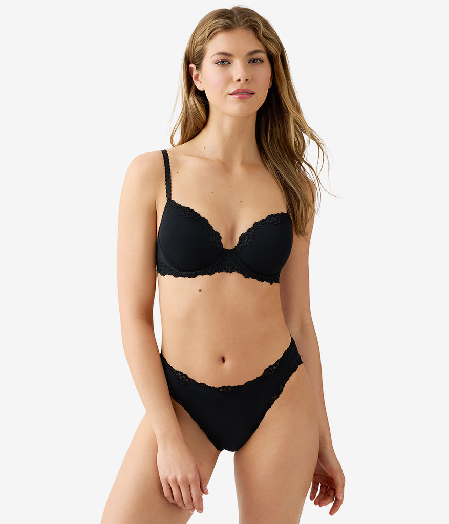 Wacoal Future Foundation with Lace T-Shirt Bra - Night