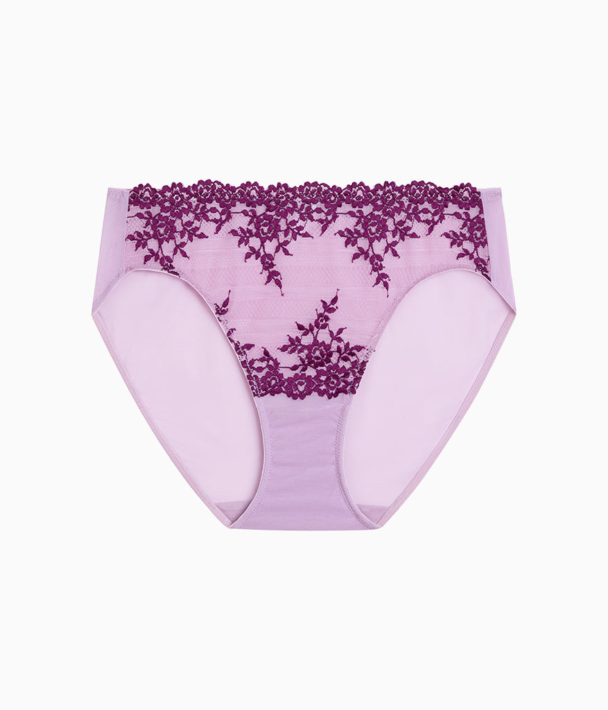 Wacoal Embrace Lace® Hi-Cut - Lavender Sage/Dark Purple