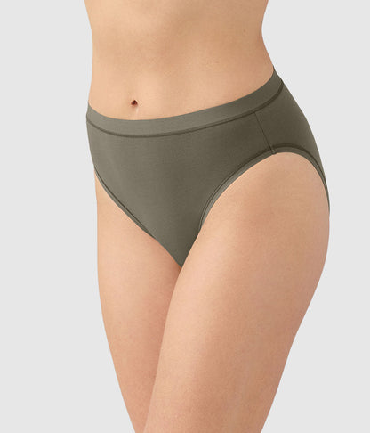 Wacoal Understated Cotton Hi-Cut - Bungee Cord