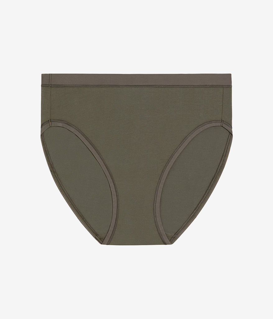 Wacoal Understated Cotton Hi-Cut - Bungee Cord