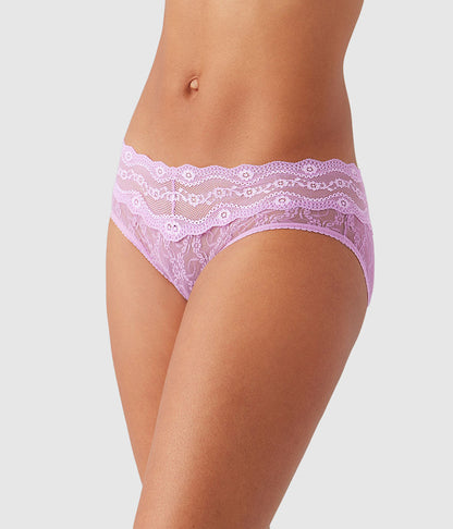 Wacoal Lace Kiss Hipster - Smoky Grape