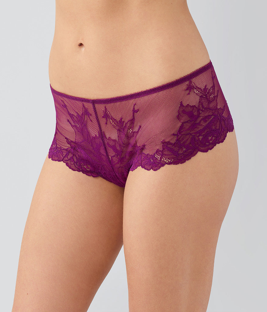 Wacoal Vivid Attraction Tanga - Dark Purple