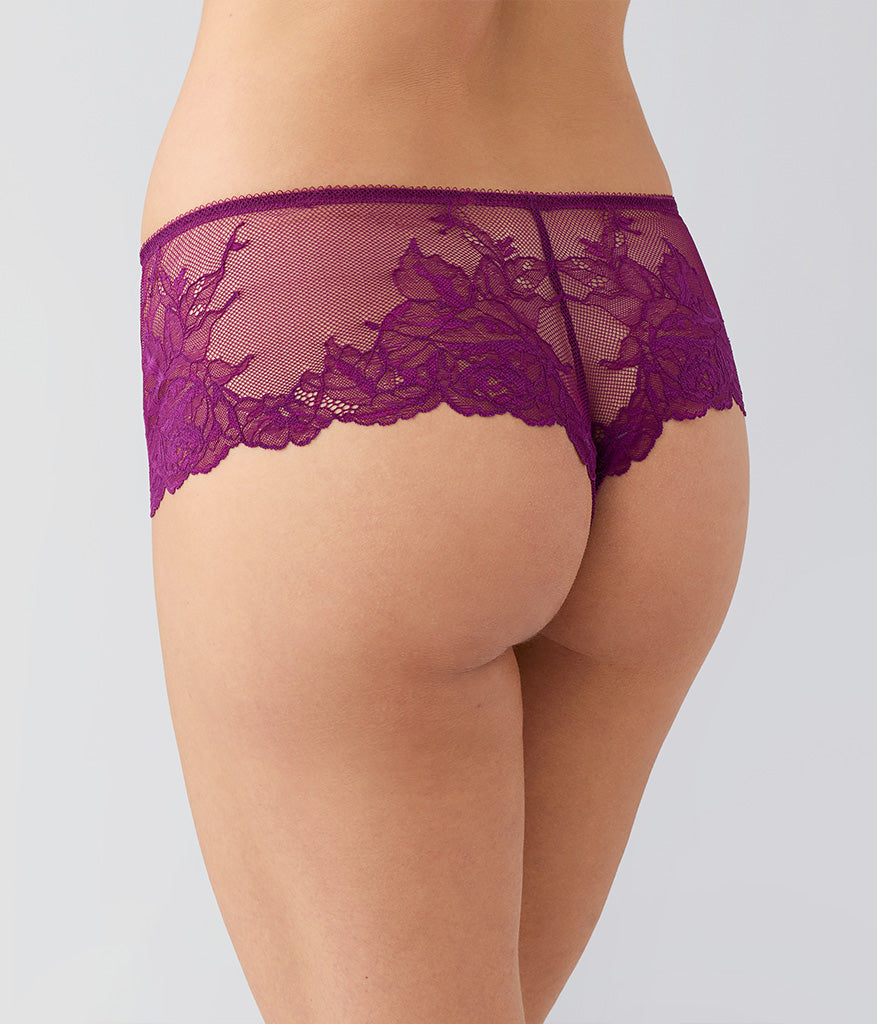 Wacoal Vivid Attraction Tanga - Dark Purple