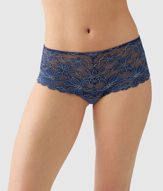 Wacoal Feeling Famous Tanga - Crown Blue/ Blue Glow