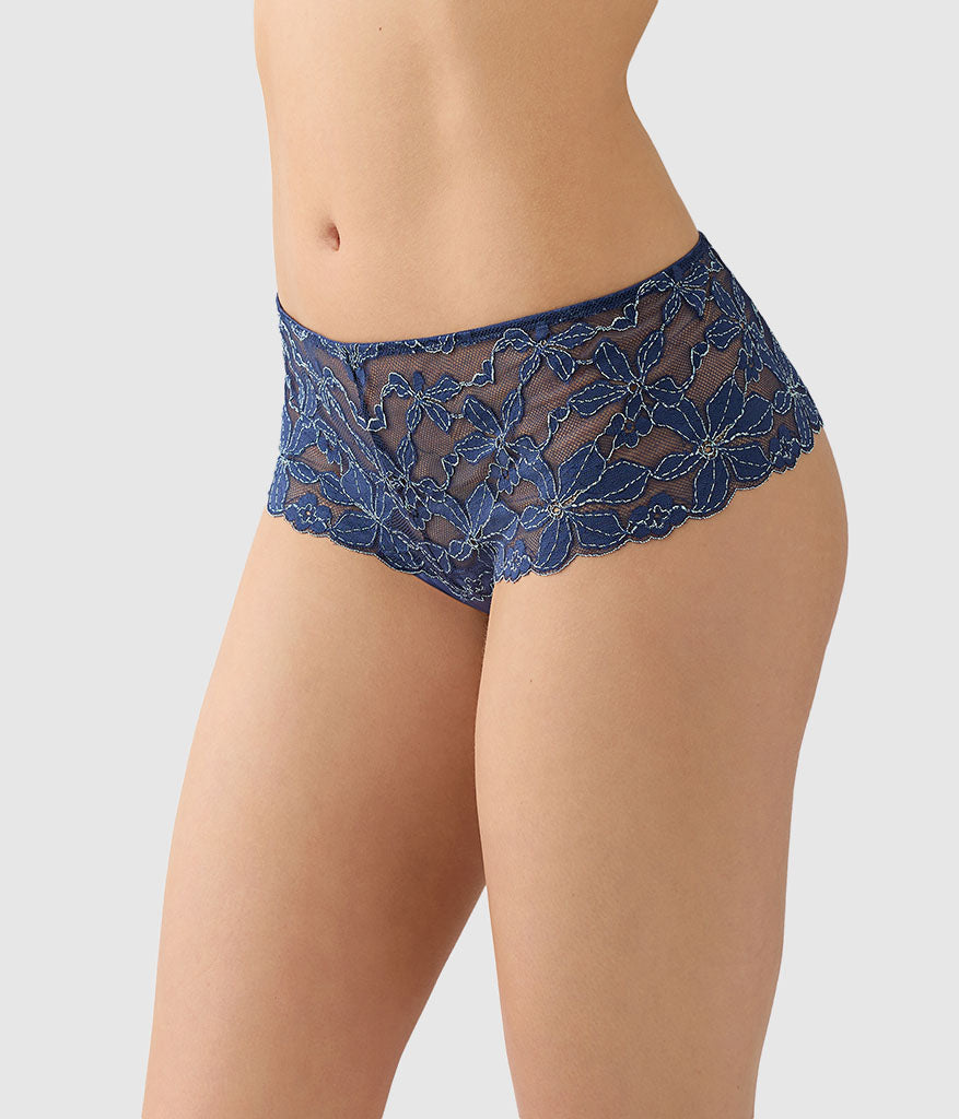 Wacoal Feeling Famous Tanga - Crown Blue/ Blue Glow