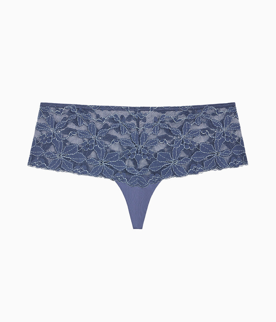 Wacoal Feeling Famous Tanga - Crown Blue/ Blue Glow