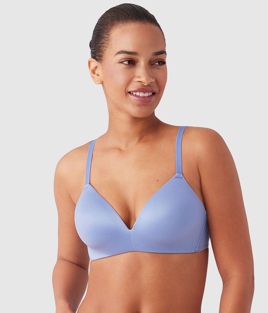 Wacoal Future Foundation Wire Free T-Shirt Bra - Country Blue