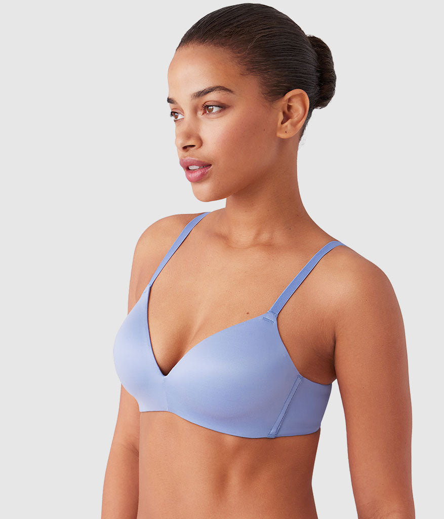 Wacoal Future Foundation Wire Free T-Shirt Bra - Country Blue