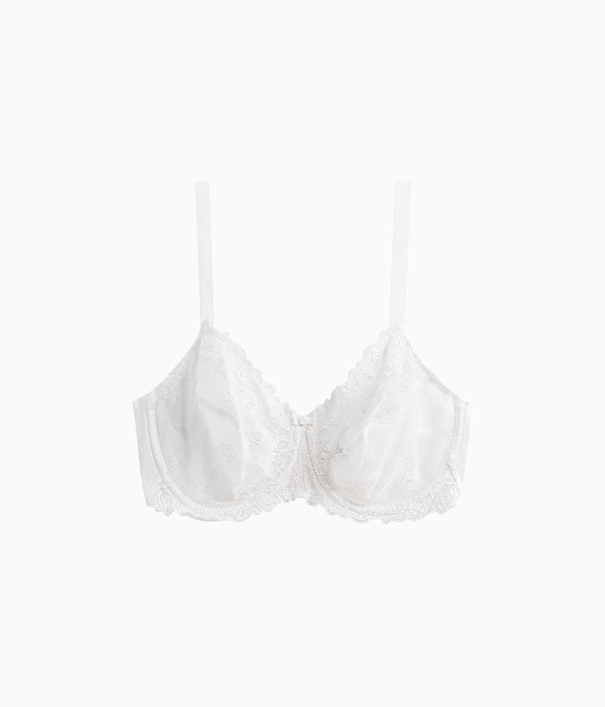 Wacoal Renaissance Rose Underwire Bra - White