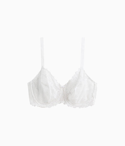 Wacoal Renaissance Rose Underwire Bra - White