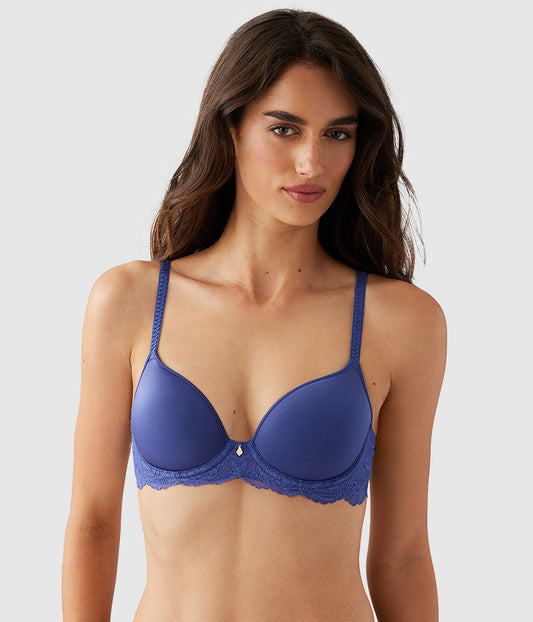 Wacoal Vivid Attraction T-Shirt Bra - Skipper Blue
