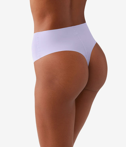 Wacoal b.bare Hi-Waist Thong - Thistle