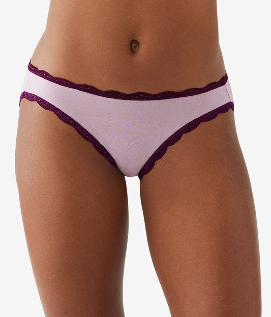 Wacoal Inspired Eyelet Bikini - Dawn Pink