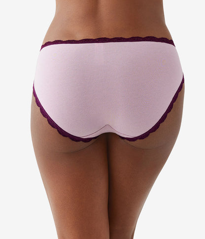 Wacoal Inspired Eyelet Bikini - Dawn Pink