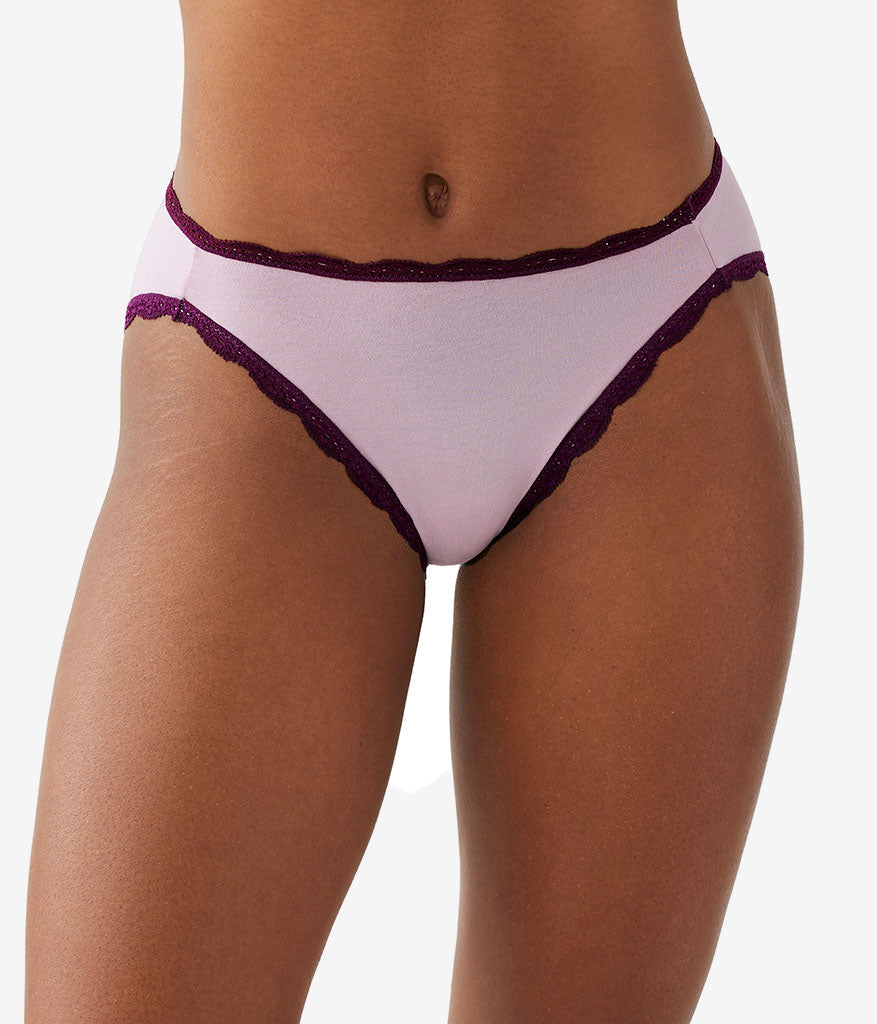 Wacoal Inspired Eyelet Hi-Leg - Dawn Pink