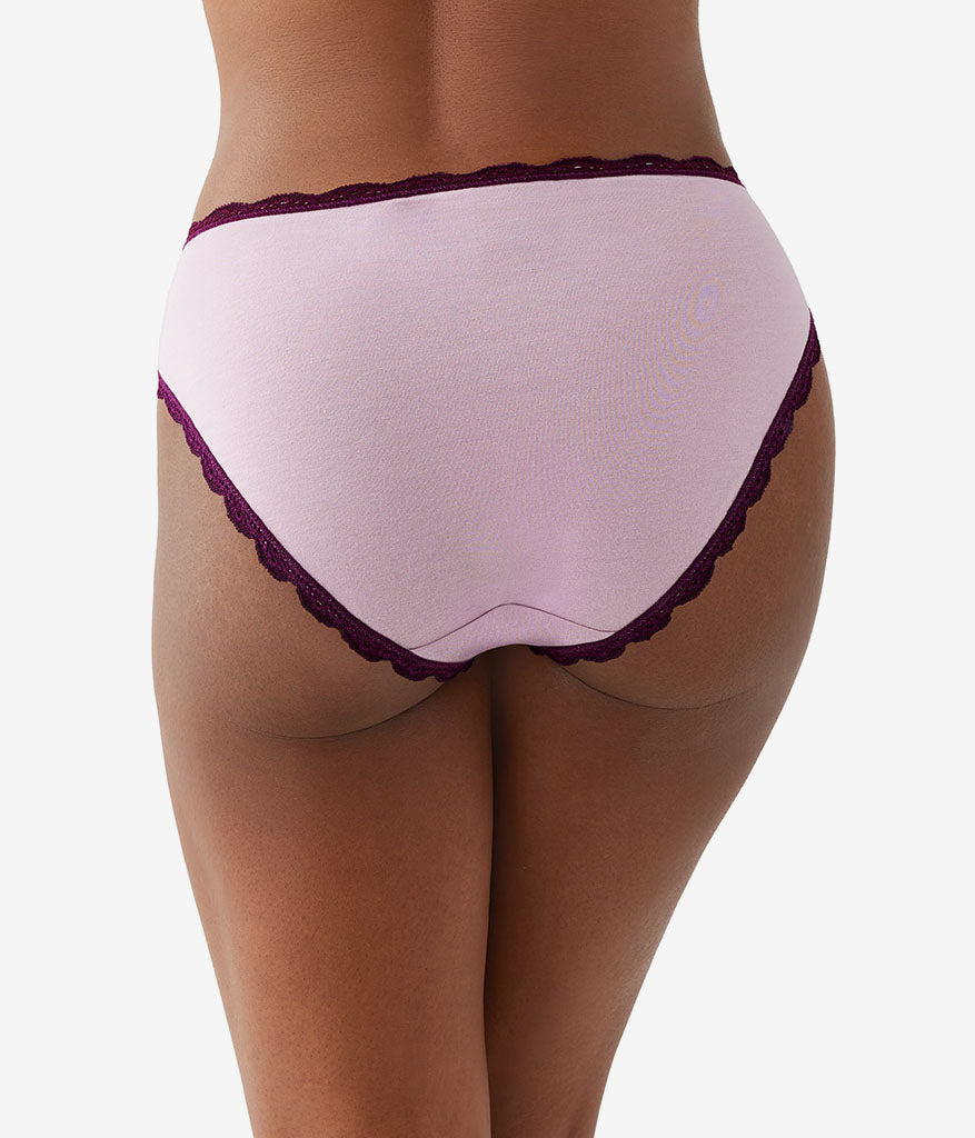 Wacoal Inspired Eyelet Hi-Leg - Dawn Pink