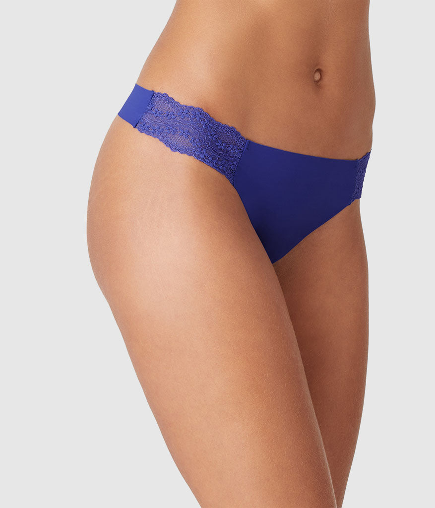 Wacoal b.bare Thong - Bel Air Blue