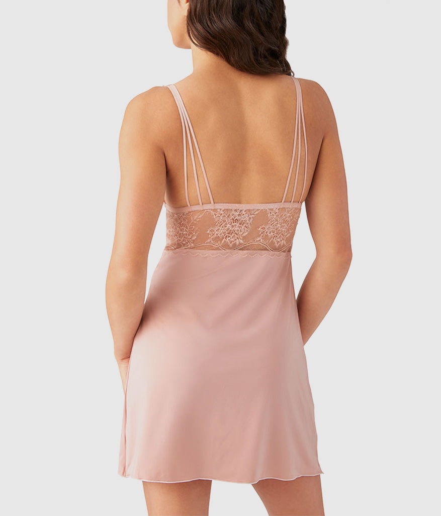 Wacoal No Strings Attached Chemise - Blush Pink