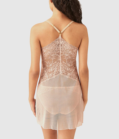 Wacoal Lace Encounter Chemise - Rose Smoke