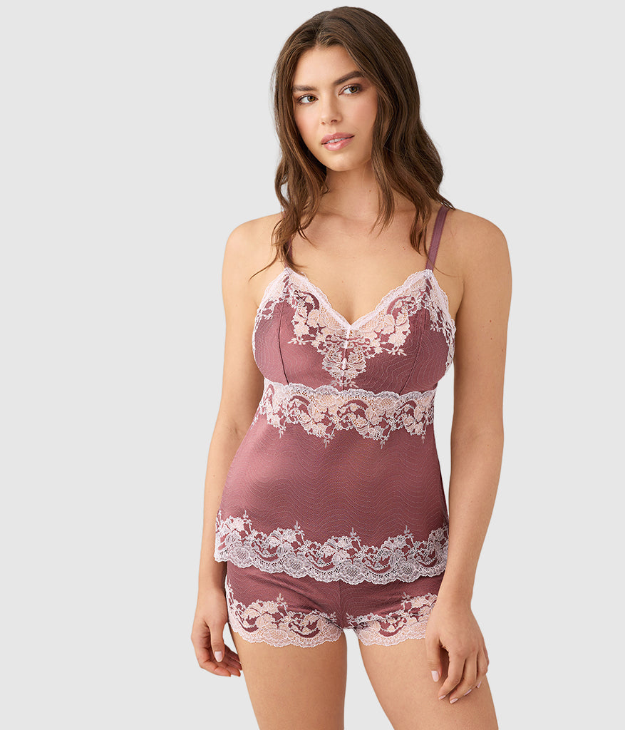 Wacoal Modern Affair Cami - Rose Brown/Cradle Pink