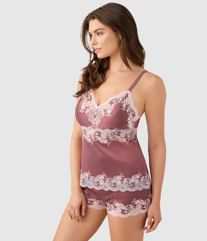 Wacoal Modern Affair Cami - Rose Brown/Cradle Pink
