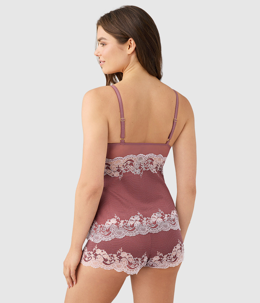 Wacoal Modern Affair Cami - Rose Brown/Cradle Pink