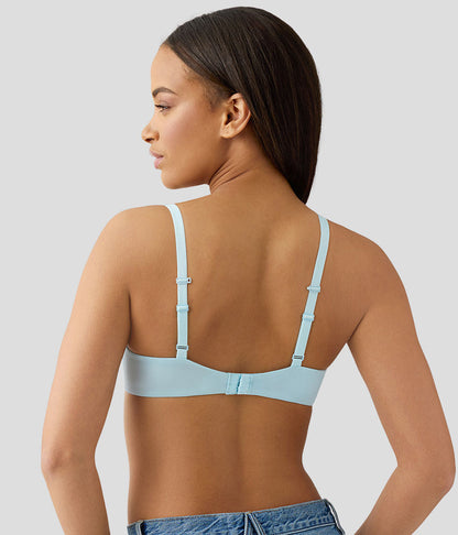 Wacoal Future Foundation Wire Free T-Shirt Bra - Blue Glow