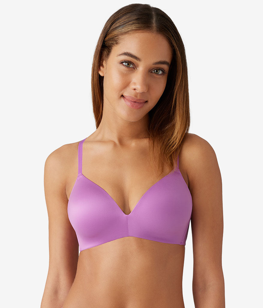 Wacoal Future Foundation Wire Free T-Shirt Bra - Mulberry